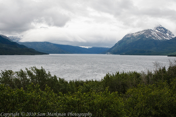 Scenes along the Klondike Highway from Skagway to the Yukon Territory