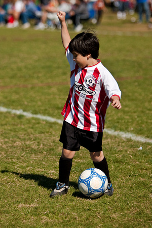 Jacob's Soccer Game - 10/24/09