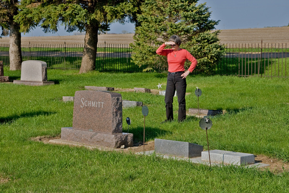 Diane's Grandfather and Grandmother's Grave Site