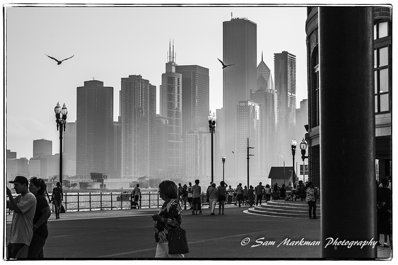 Chicago Skyline, Navy Pier