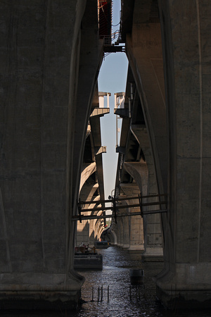 Woodrow Wilson Bridge Construction