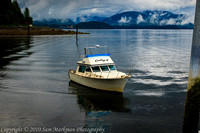 The Cathy J, a fishing charter, in Hoonah Alaska