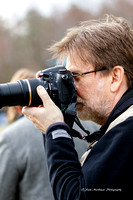 John Whitmore capturing images at the Kite Festival