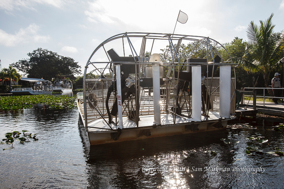 Our Airboat Awaits Us