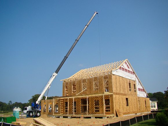 Framing - Day 3 (8/10/10) - Roof Truss Construction