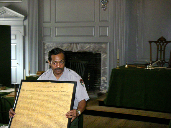 Great Guide in Independence Hall