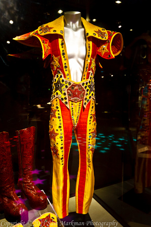 Bootsy Collins' outfit @ Bootsy's Rubber Band show at the Forum in Inglewood, CA