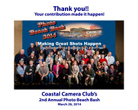 Photo Beach Bash 2014 Volunteers and Presenters Group Photo