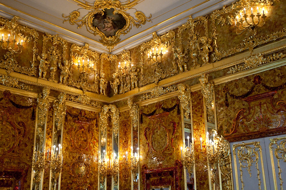 Amber Room at Catherine's Palace