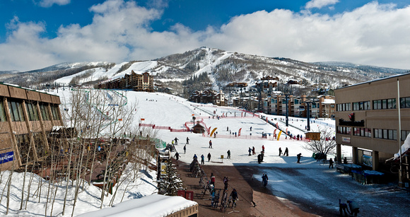 View of Steamboat Ski Area