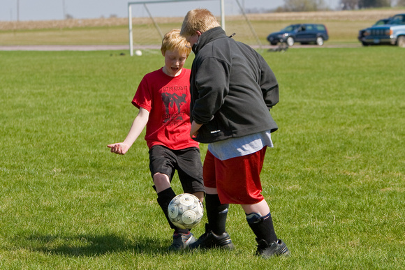 Evan Ward's Soccer Practice