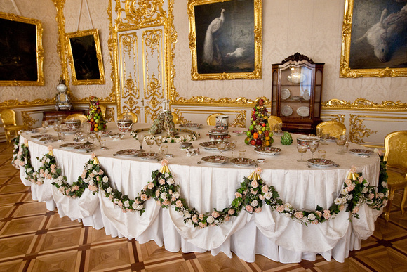 Dinner at Catherine's Palace