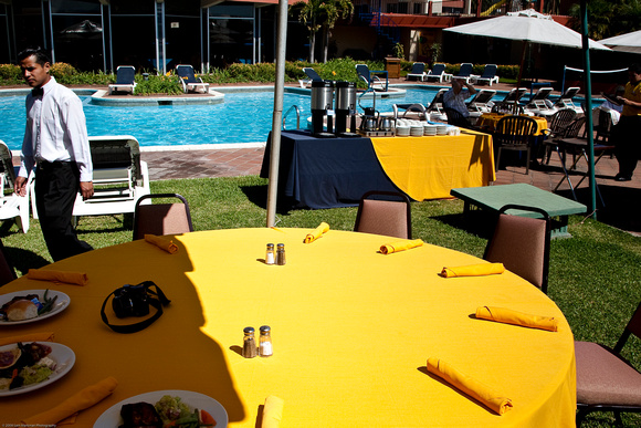 Our Buffet Table - Porta Hotel Del Lago