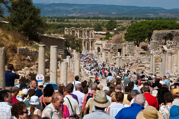 Ephesus - Approaching the Library
