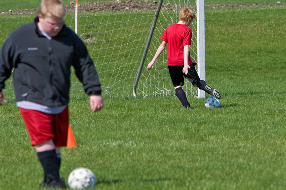 Evan Ward's Soccer Practice