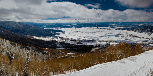 View of Valley from mid Mountain