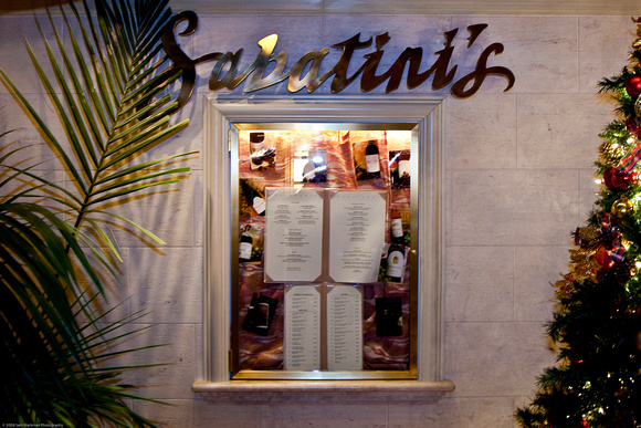 1st Anniversary Dinner at Sabatini's Restaurant